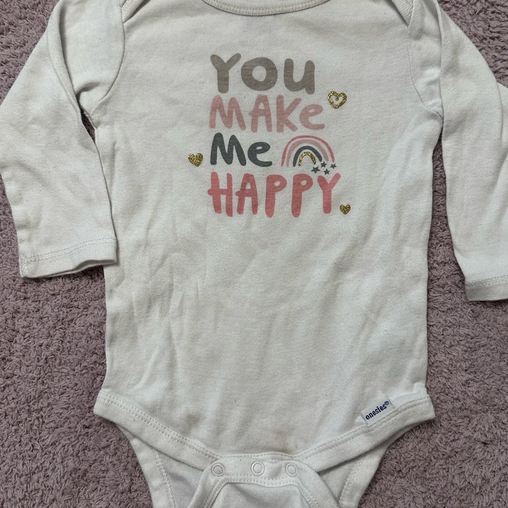 Baby Girl Clothing Bundle 5pc Carter’s Burt’s Bees Gerber 6-12 Months - Picture 6 of 11